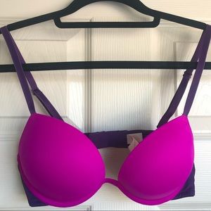 💗Pink Victoria Secret Push Up Bra 34A💞